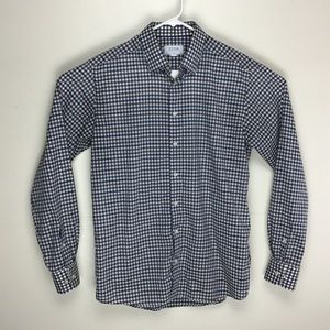 Eton mens long sleeve button down shirt XL